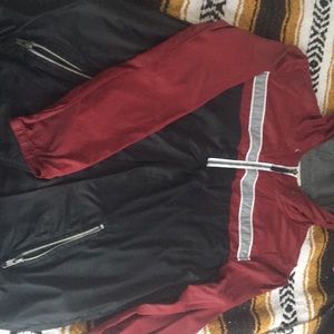 red zumbiez jacket small